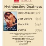 Mythbusting Deafness by Prof. John Collins (11/17/2021)